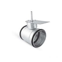 Econoname - Registre d'équilibrage galva à joints volet plein étanche motorisable 355 mm - REVPLAME355 - REGGALVPLAME355 REGGALVPLAME355