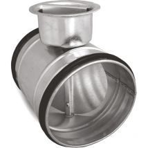 Axelair Standard-Dichtungsregister – Verzinkter Stahl – Durchmesser 100 mm