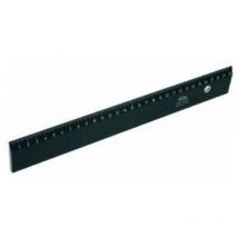 Acha - regla bisel aluminio negra 500x40x5mm. , 0UNIDADES regla bisel aluminio negra 500x40x5mm. , 0UNIDADES