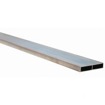 Regla de albañil de aluminio 100x18 6M 1 alma con tapa - mob - 351600