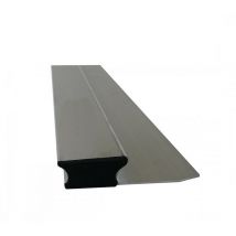 Mondelin - Lame à lisser fermée 1,50m en aluminium profil h embouts plastiques