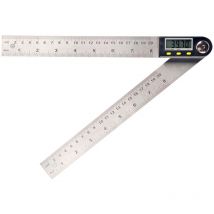Règle d'angle d'affichage numérique électronique rapporteur règle d'angle en acier inoxydable 200mm