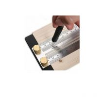 Règle t pour le Travail du Bois de Haute Précision,Règle de Traçage Outils de Marquage de Menuiserie (300mm)