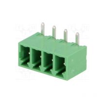 Degson - Regleta Bornas Macho Cto. Impreso 4pin Paso 3,81mm 15edgrc3.81-04p