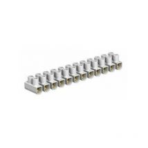 OBO - Regleta blanca de conexiones para cables eléctricos 16mm