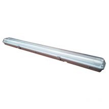 Bricoled - Regleta Estanca led 2x27w 156.5x13x9 (tubos incluidos)