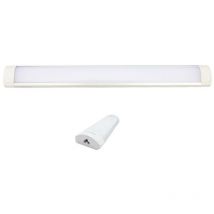 Electrobilsa - regleta led extraplana enlazable 280MM PF0,9 15W 6500K 130o 230V enlazables hasta 70 unidades