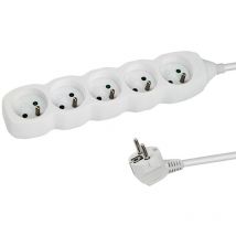 Esperanza elk207w power strip 5gn/1,5m white