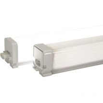 Fox Light - Réglette led carrée connectable 18W - 1,20M -1500Lm - 4000K - IP54