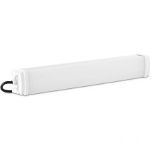 Wiesenfield - Réglette led Étanche Interconnectable Plafonnier Blanc Aluminium 20w IP65 60cm