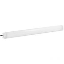 Réglette LED Étanche Interconnectable Plafonnier Blanc Aluminium 60w IP65 120cm