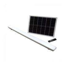 Vtac - Réglette Solaire led 120cm 18W IP65 cct (Panneau Solaire + Téléc