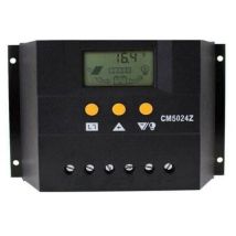 Régulateur De Charge Unité Centrale 50a Avec Afficheur Panneaux Solaires 12/24v Cm5024z