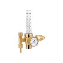 Régulateur de gaz de débitmètre Argon Mig Tig 0-25lpm CGA-580 pour machine de soudage tig Régulateurs de gaz de soudage entièrement en cuivre
