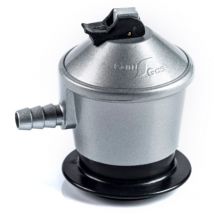 Com Gas 200072J Détendeur de gaz butane, argenté et noir, 7,00x7,00x10,00 cm
