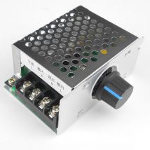 Régulateur de moteur monophasé 220V ac, variateur de vitesse du moteur du ventilateur, variateur d'intensité et régulateur de température à thyristor.