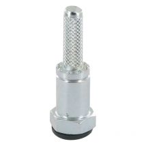 Régulateur de niveau métallique - Décor : Zingué - Matériau : Acier - Réglage : + 10 mm - Hauteur : 51,5 mm - Diamètre : 13 mm Effegi Breveti