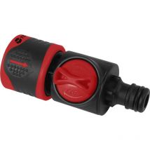 1561116 Régulateur de pression ø 13 mm (1/2), raccord enfichable avec vanne de régulation - Toolcraft