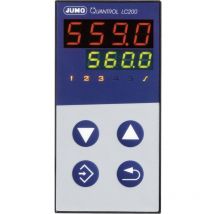 Jumo - Quantrol LC100 Régulateur de température l, j, t, k, e, n, s, r, Pt100, Pt1000, kty Relais 3 a (l x h) 48 mm x 48