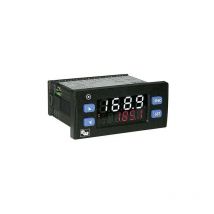 Wachendorff PID Régulateur de température K, S, R, J, Pt100, Pt500, Pt1000, Ni100, PTC1K, NTC10K SSR, Relais 5 A, Relais 5 A (L x l x H) 53 x 77 x 3