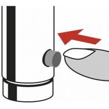 Neoperl Spar-Strahlregler Ecobooster M24, mit Umschaltknopf Wassersparen