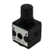 Sectoriel - Régulateur pneumatique+mano+support 1/4