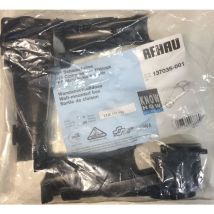 Rehau - 137035-001 - Out of bulkhead - 2 pieces - black