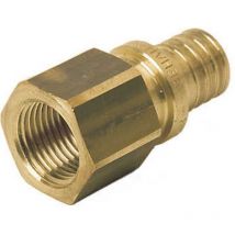 Rehau - 137643-001 Connection straight female 20x1,9-Rp1/2 Brass - yellow