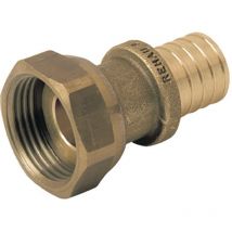 Rehau - 169085-001 - Prisoner nut Connection sdr 11 lx diameter 12 12x17 female brass - yellow