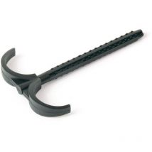 257388-002 - 10x fixing riders double - black - Rehau
