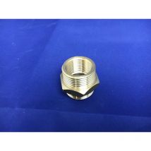 269815-010 - Anschlussblock 1' ag - 3/4' ig Verteiler 1000 - gelb - Rehau