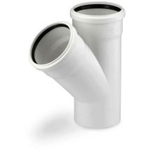 Rehau Raupiano Plus Einfachabzweig Dn 110/110, 45 Grad, 11229841001