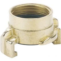 Rehau - Schnellkupplung 1/2' Innengewinde - extrem bruchsicher - Schlauchkupplung für Garten und Werkstatt, mit Klauenverschluss