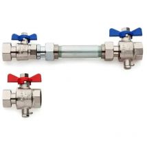 Rehau Wärmemengenzähler-anbausatz Horizontal, 12197581001