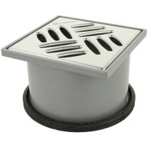 Rehausse grille à fentes V2A 120 x 120 mm