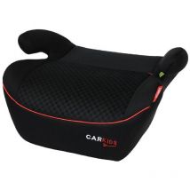 Carkids - Rehausseur Bas 125-150cm Isize R129 Noir Bande Rouge Car Kids