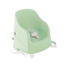 Rehausseur de chaise Thermobaby Tudi - de 6 a 36 mois - Harnais de sécurité 3 points - Vert céladon