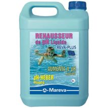 Mareva – Réhausseur De Ph 5l – Ajustement Rapide Du Ph Pour Piscine – Compatible Avec Tous Les Traitements – Évite Yeux Rouges Et Peau Sèche