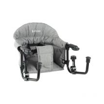 Bambisol - Rehausseur Siege de table réhausseur looping - Dossier Confort - Déhoussable et Lavable Machine - Fixation Multi-points