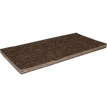 Kronen Hansa - Belag für Kunststoff-Reibebrett Hartfilz 240 x 120 mm x 10 mm