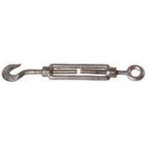 Reidl - din 1480 Spannschloss m 16, geschmiedet, offene Form, Ring/Haken, 3.6 galv. verzinkt farblos
