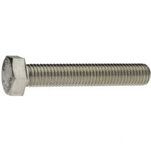 Din 933 Sechskantschraube mit Gewinde bis Kopf m 16 x 190 A4 blank - Reidl