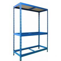 Reifenregal Blau 180 x 130 x 50 cm