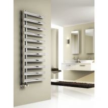 Cavo Stainless Steel Polished Designer Heated Towel Rail 1580mm h x 500mm w - Central Heating - Reina