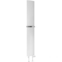 Picoli Vertical Designer Radiator 1800mm h x 280mm w - White - Reina