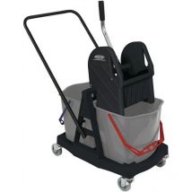 Sprintus Reinigungswagen Eimer 2 X 17 L, Presse - 301001