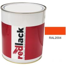 Redlack - Reinorange ral 2004 Seidenmatt Mehrflächenlack 3L