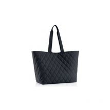 Reisenthel - classic shopper xl rhombus black - Amplia bolsa de la compra y elegante bolso de mano en uno - De material hidrófugo