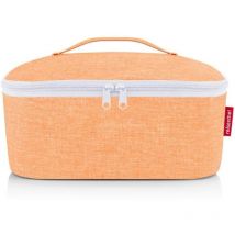 Coolerbag xl twist silver - borsa frigo xl in tessuto poliestere di alta qualità - ideale per picnic, shopping e in viaggio, Couleur:twist apricot