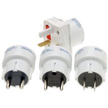 Reisestecker 4-teilig